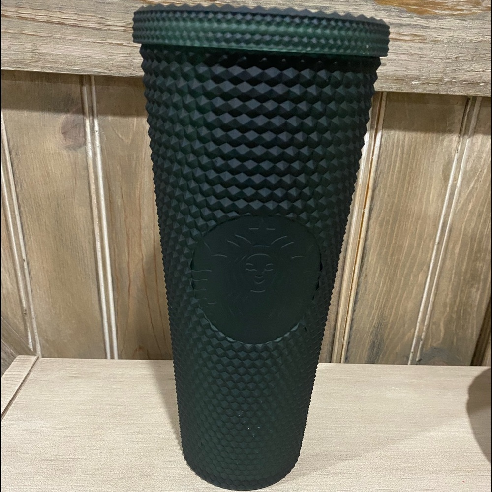 Starbucks green studded cup
